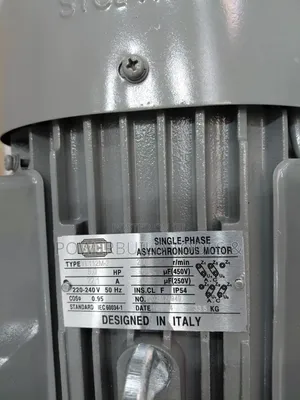 5hp Single Phase Asynchronous Motor With Pulley