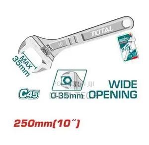 Total THT Adjustable Wrench Length:250mm(10"
