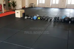 Fitness Heavy-duty Gym Tiles For Floor Protection Gym Tiles