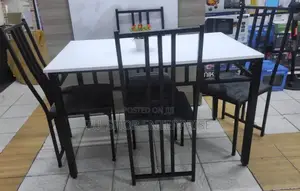 *Lex 4-Seater Dining Table Set