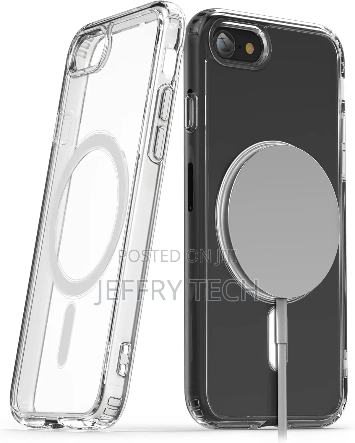 Encased Magnetic Clear Back Designed for iPhone Se