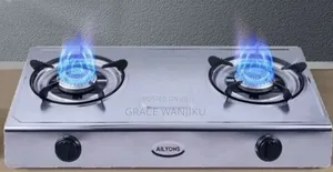 Ailyons Table Top Metallic Two-Burner
