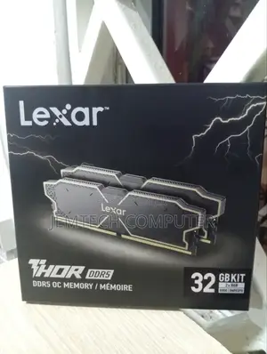 Lexar Thor Oc Desktop Ram Ddr5 32gb 6000 Kit (2x16gb)