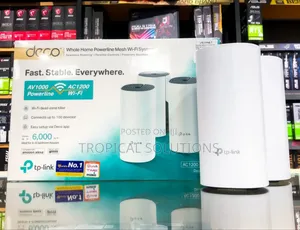 Tp-Link Deco P9 3 Pack Ac1200 + Av100 Wifi System
