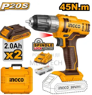 Ingco Lithium-Ion Cordless Drill 45nm 20v Cdli200528