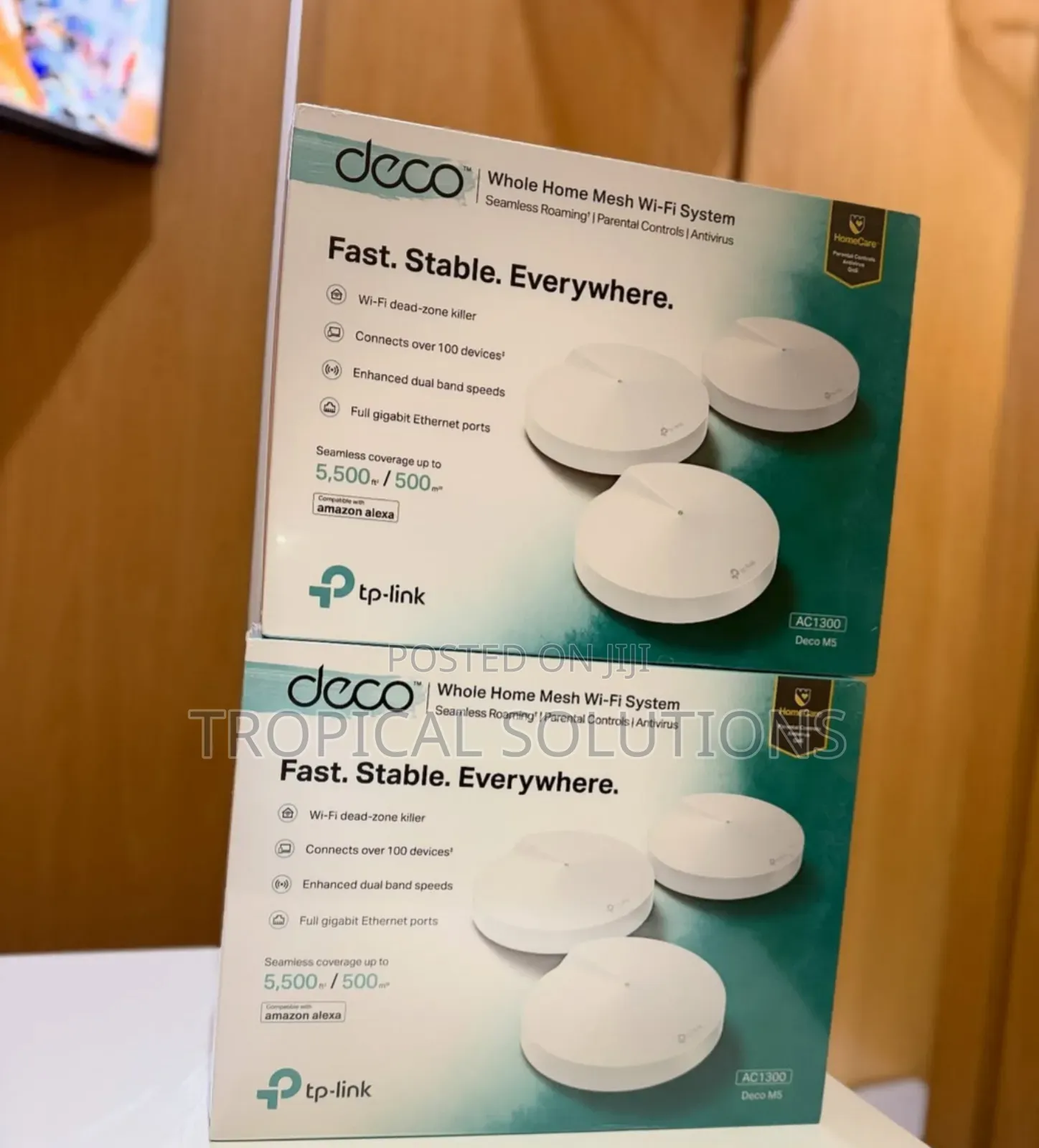 Tp-Link Deco M5 Ac1300 Wifi System Tl-Deco M5 3 Pack
