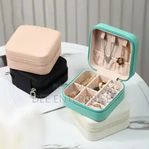 Portable Jewelry Travel Case Organizer