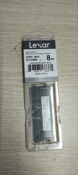 Lexar So-Dimm Ddr5 Laptop Ram 8gb 5600 MHZ