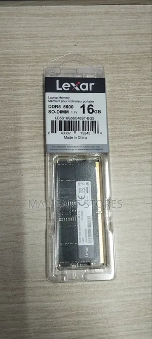 Lexar So-Dimm Ddr5 Laptop Ram 16gb 5600 MHZ