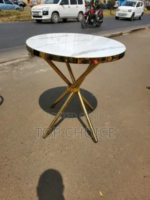 Gold Stands Outdoor Table