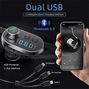 Q15 Car Bluetooth Fm Modulator Charger