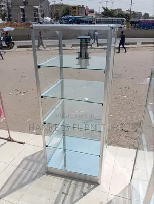 Silver Aluminium Full Vision Clear Glass