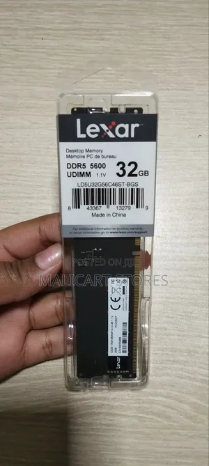 Lexar Ddr5 5600 Udimm 32gb Desktop Memory