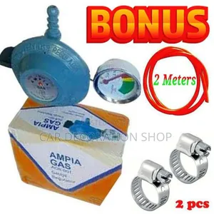 Digital 13kgregulator With Gas Detector Gauge+2clips+2m Pipe