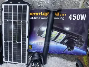  Ai Solar Camera Street Lighting 450w 4g 2in 1