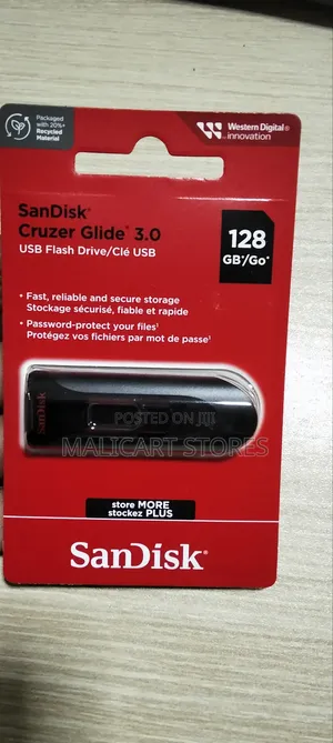 Sandisk Cruzer Glide 3.0 Usb Flash Drive - 128gb