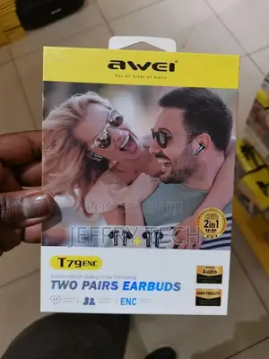 Awei T79 Enc 2 Pair Noise Cancelling Heavy Bass Bluetooth