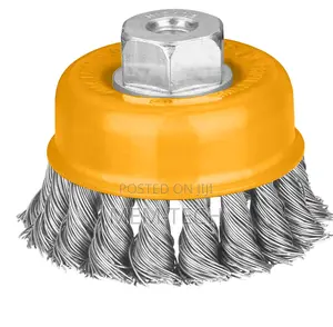 Ingco Wb20751 Wire Cup Brush" Dia: 75mm, 3""