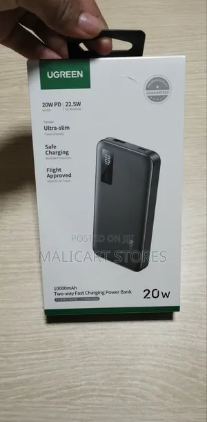 Ugreen 10000mah 20w Two-Way Fast Charging Power Bank
