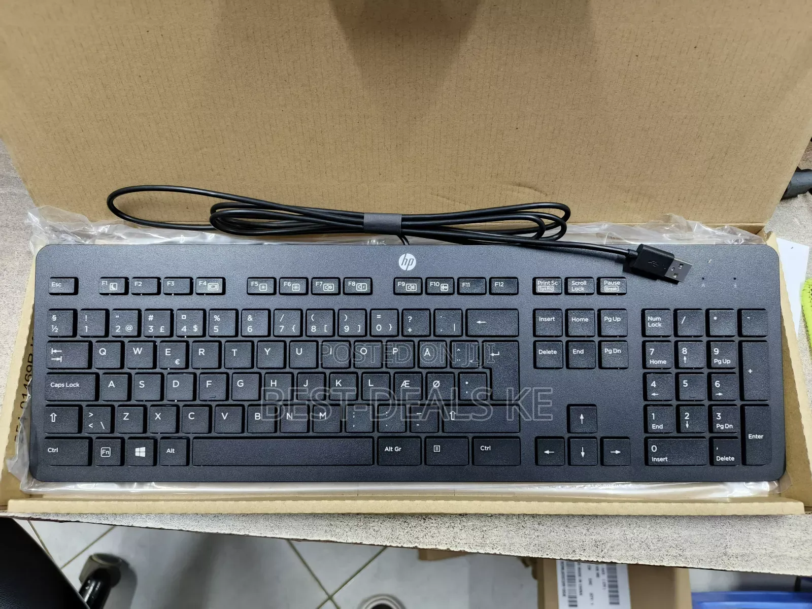 Hp Slim Wired Keyboard