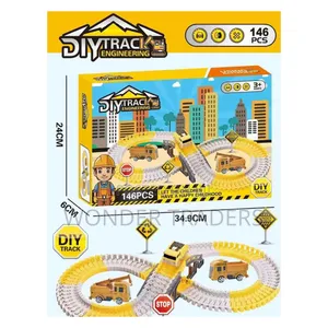 Construction Race Tracks for Kids Boys Girls