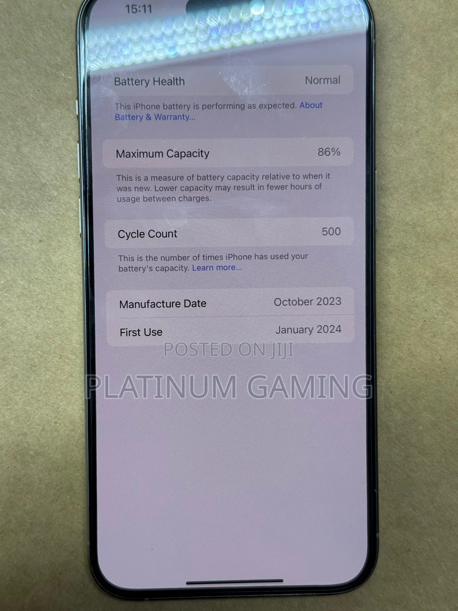 New Apple iPhone 15 Pro Max 256 GB Gray