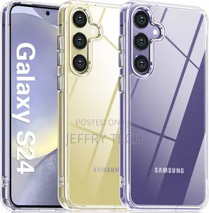 Oterkin for Samsung Galaxy S24 Case Clear, Anti-Yellowing