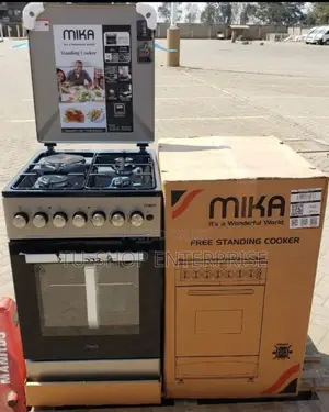 Mika Standing Cooker, 50cm X 60cm, 3 Gas Pool Jet Burners