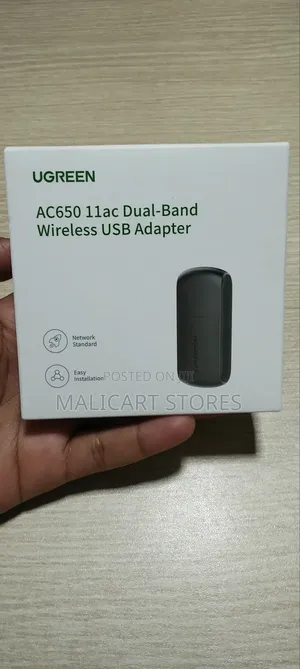 Ugreen Ac650 11ac Dual-Band Wireless Usb Adapter