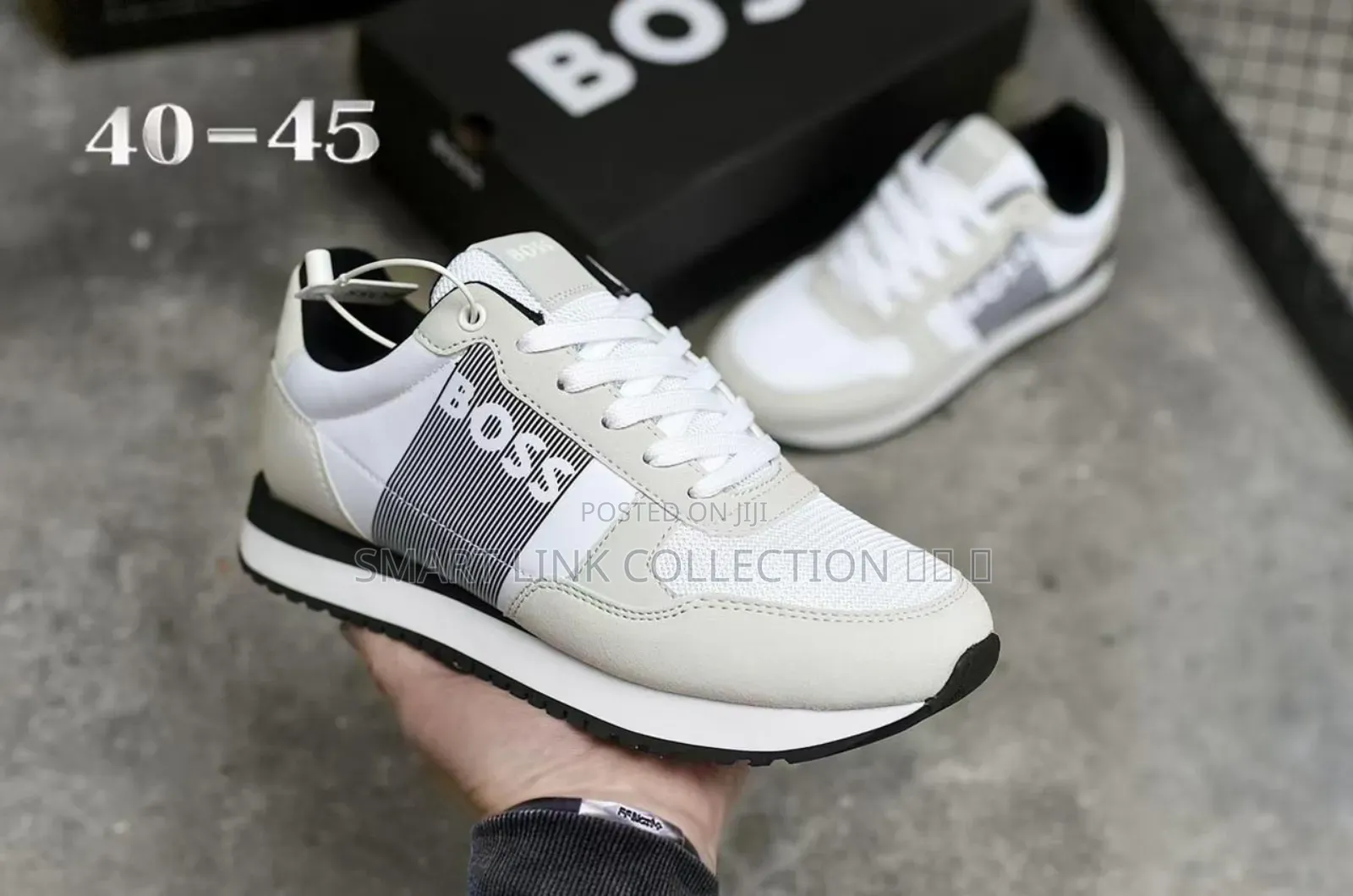 New Hugo Boss White