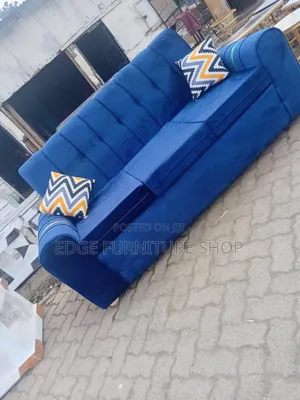Blue Quality Three Seater Sofa for Sale