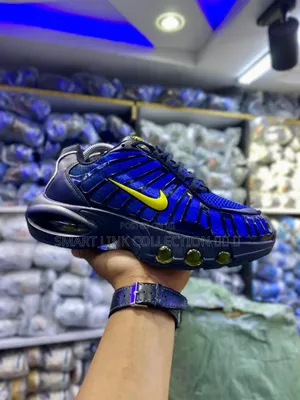 Nike Shocks Blue Black