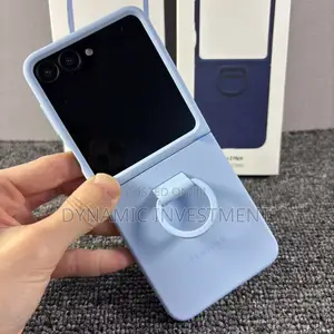 Samsung Galaxy Z Flip 6 5g Silicone Cover With Ring