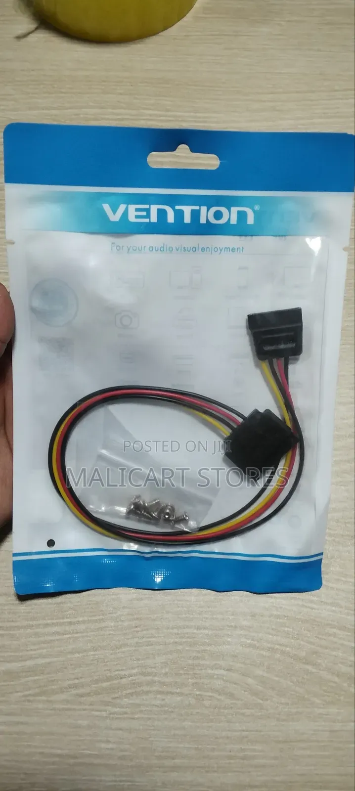 Vention Sata 15p Power Ext Cable 0.3