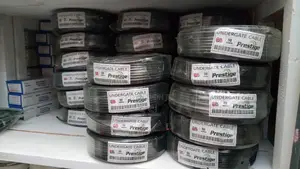Electric Fence Under Gate Cable