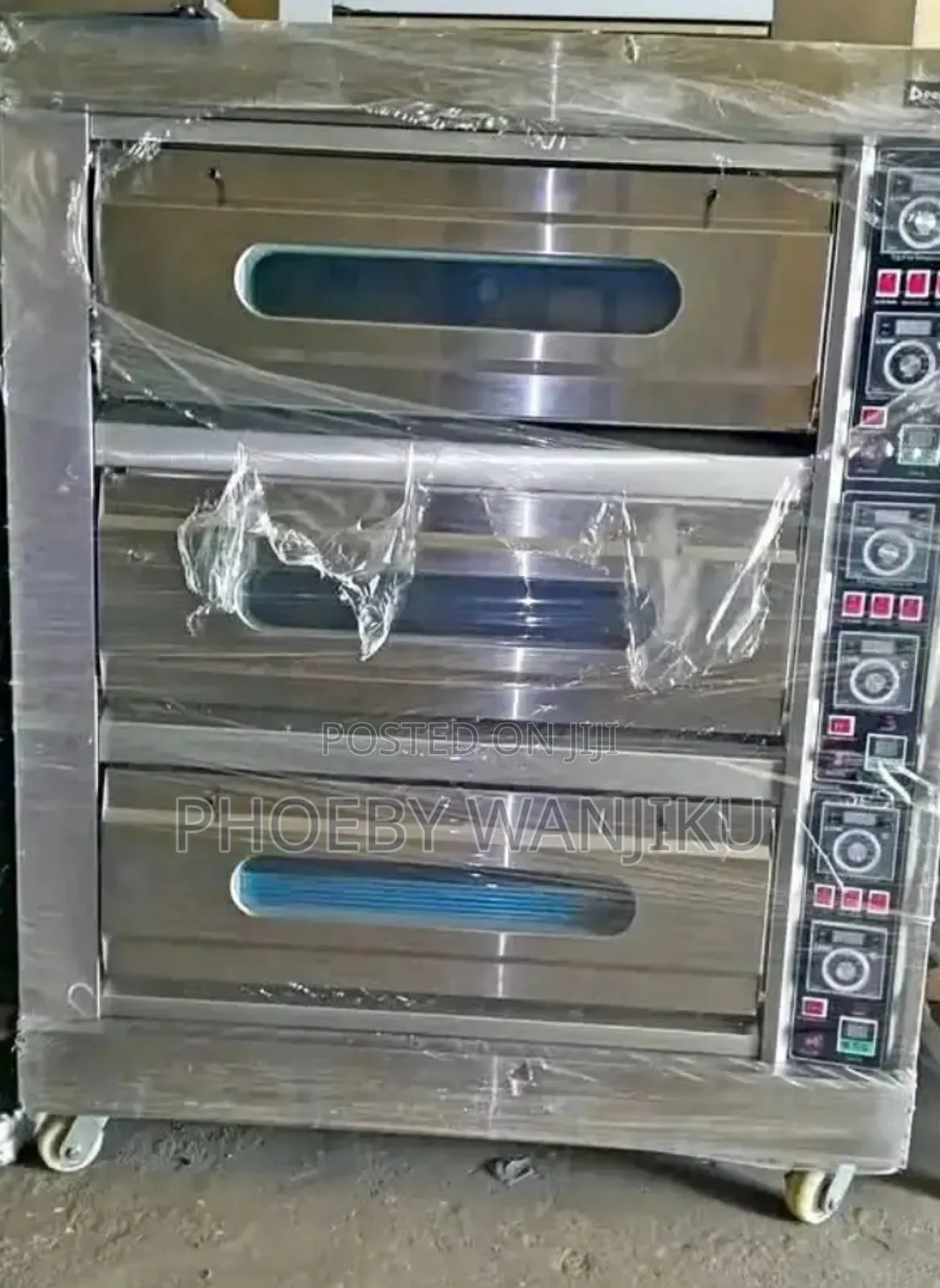 3 Deck 6 Trays Oven