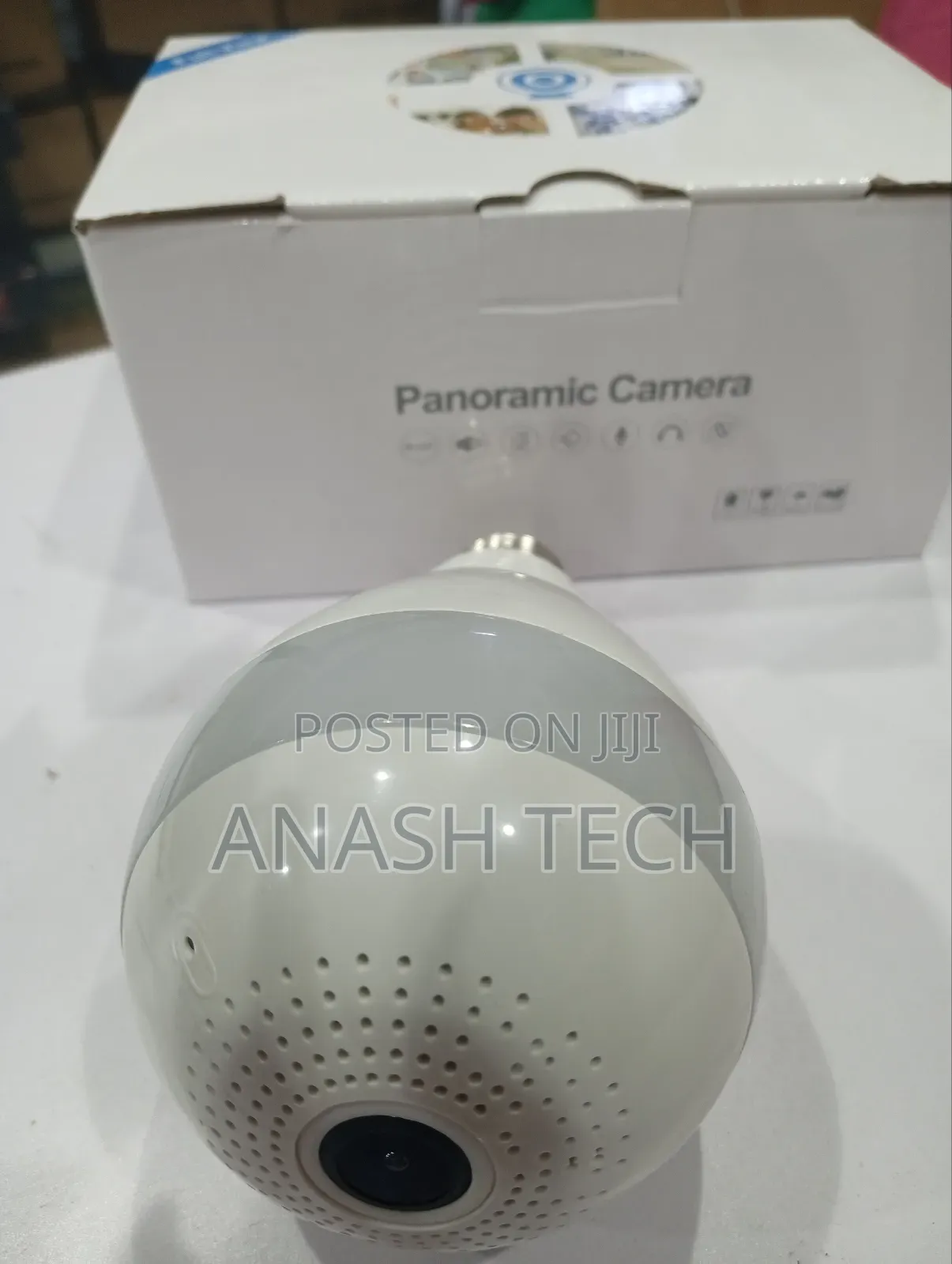 Built-in Microphone PTZ Wireless Wi-Fi CCTV Bulb Camera