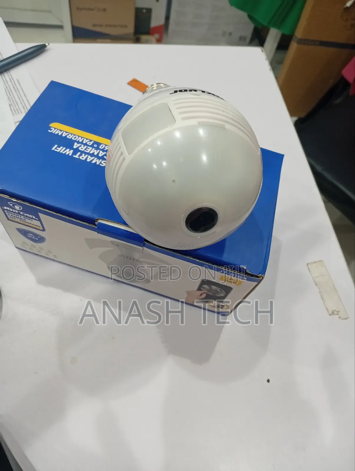 Night Vision Single Lens Screens Wifi Bulb Camera