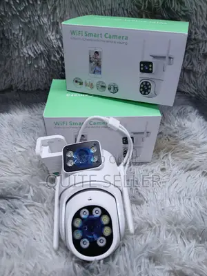 Outdoor Wifi Digital Camera Dual Lens Cloud Storage Night Vi