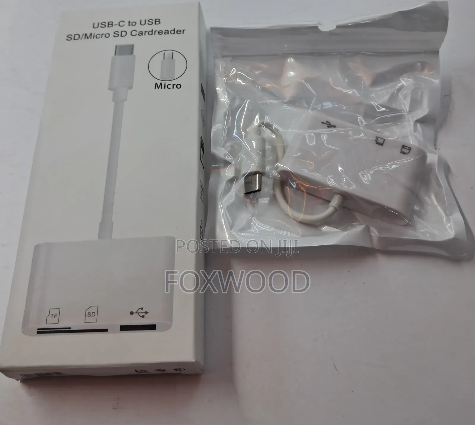 Usb-C to Usb Sd/Micro Sd Cardreader,
