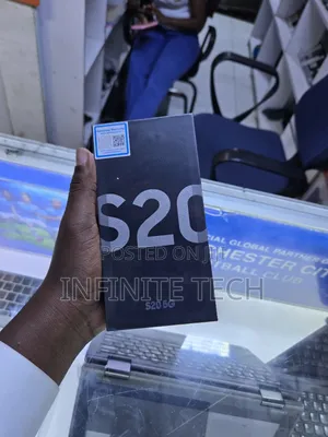 New Samsung Galaxy S20 128 GB Black