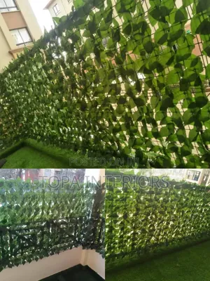 Wind Breaking Artificial Balcony Privacy Fence Mesh Leaves