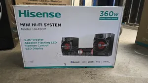 Hisense 360w Mini Hi-Fi System Ha450m