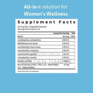 Vaginal Probiotics Supplement