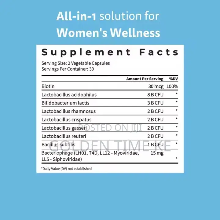 Vaginal Probiotics Supplement