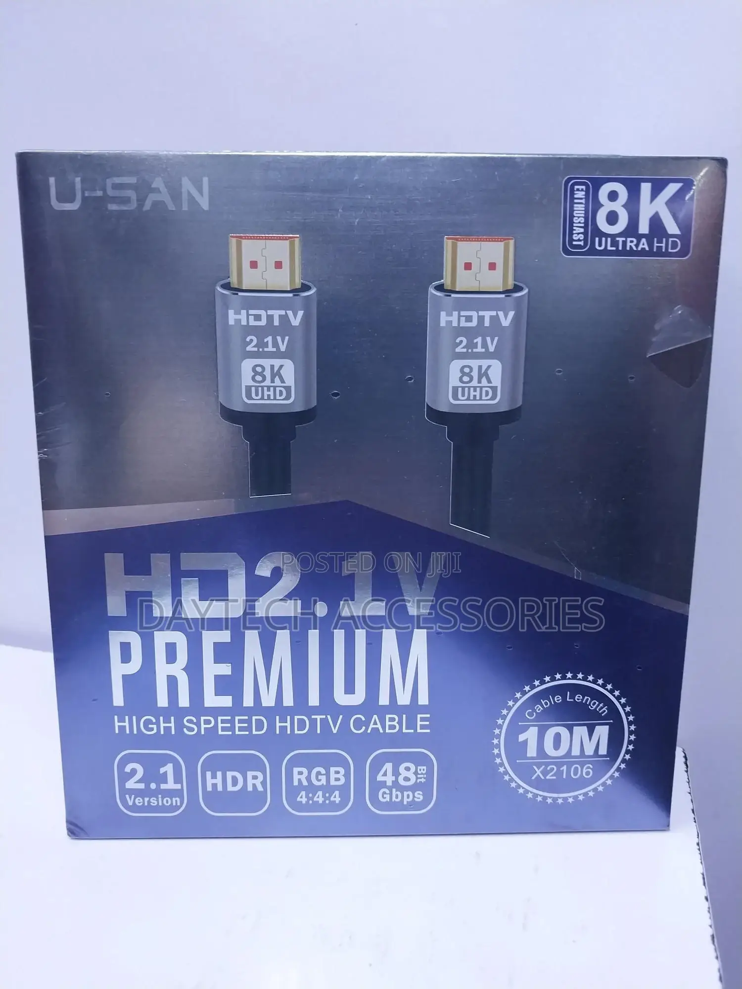 10m Hdmi 2.1 Cable 60hz 48gbps High Definition Hdmi Cable
