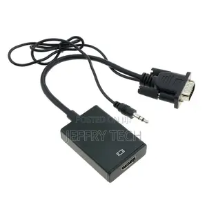 Vga to Hdmi Adapter Converter With Audio and Usb Power Suply