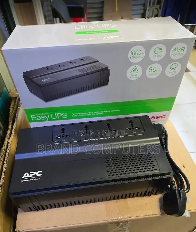 1kva Apc 1000va Easy Ups Bv1000i-MSX Back Up Machine