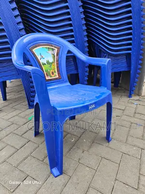 Blue Plastics Chairs