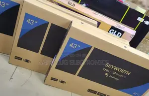 Skyworth 43" Smart Android , Framless Tv